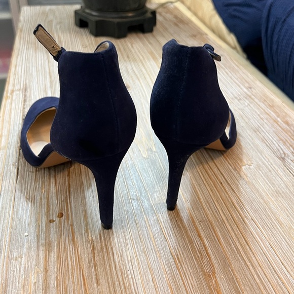 Nine West,Breezy T-Strap,Navy Heels,/Pumps, Arch Support & Comfy,EUC, Size 8.5 - Picture 10 of 12